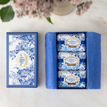 Gold & Blue Aromatic Soap Gift Set ( 3 x 150g )