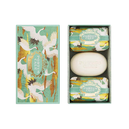 White Crane Aromatic Soap Gift Set ( 3 x 150g )