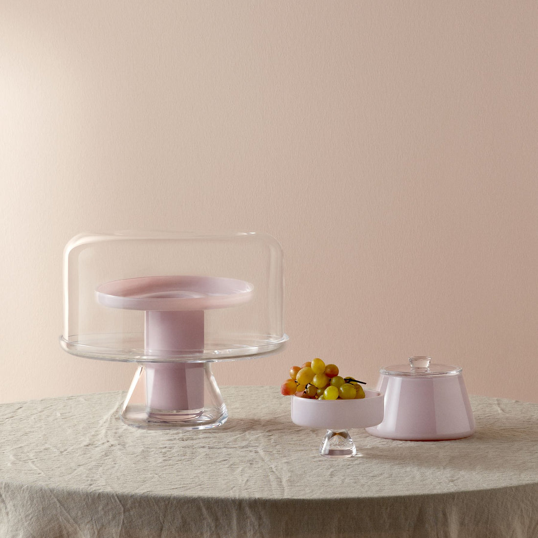 Bloom Cake Stand with Dome