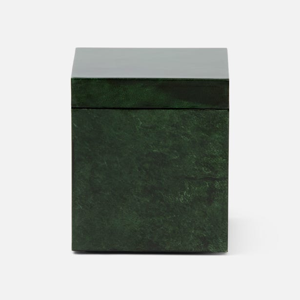 Carlow Collection - Emerald Gloss Vellum Leather